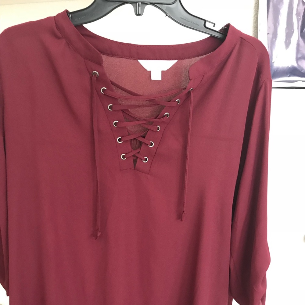 New with tags Decree XL rayon blouse